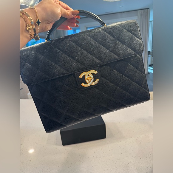 Chanel vintage caviar quilted business bag - Picture 13 of 14